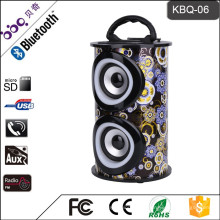BBQ KBQ-06M 10 W 1200 mAh CE Certificat Portable Sans Fil Surround Son MP3 Musique Haut-Parleur